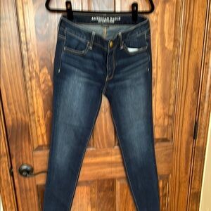 American Eagle Outfitters Women's Blue Jeans 10 Long